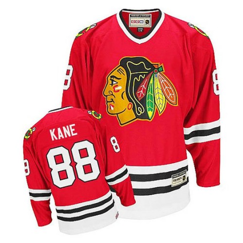 Patrick Kane #88 Red Throwback Jersey
