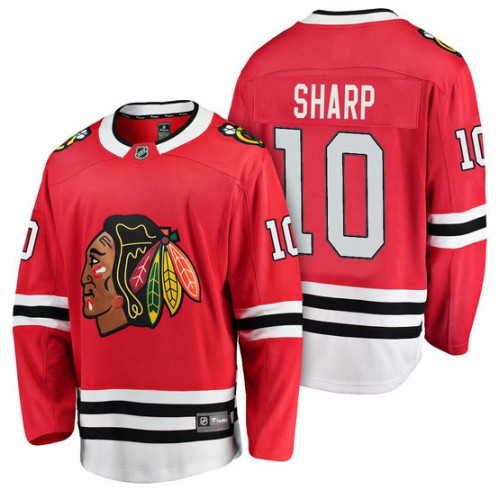 #10 Breakaway Player Patrick Sharp Jersey Red