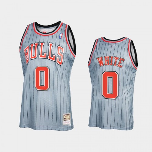 Coby White Men #0 2021 Reload 2.0 Vintage Gray Jersey