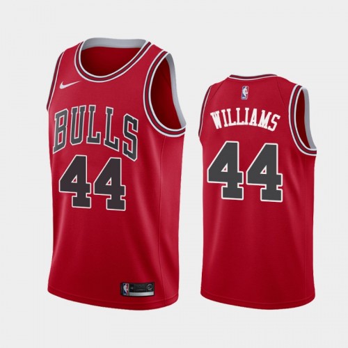 Men's Chicago Bulls Patrick Williams #44 2021 Icon Red Jersey
