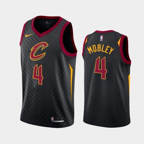 Cleveland Cavaliers Evan Mobley 2021 Statement Edition Black Jersey