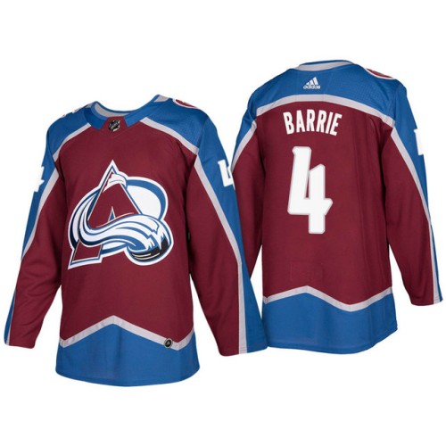#4 Tyson Barrie Burgundy 2017-2018 Season Home Jersey