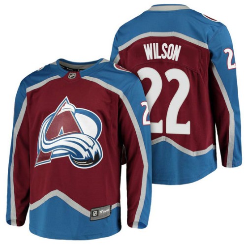 #22 Breakaway Fanatics branded Colin Wilson Jersey Burgundy