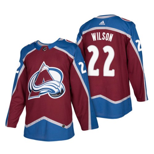 #22 Colin Wilson Burgundy 2018 New Season Player Home Jersey