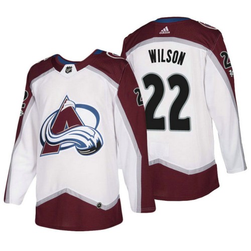 #22 Colin Wilson White 2018 New Season Team Road Jersey