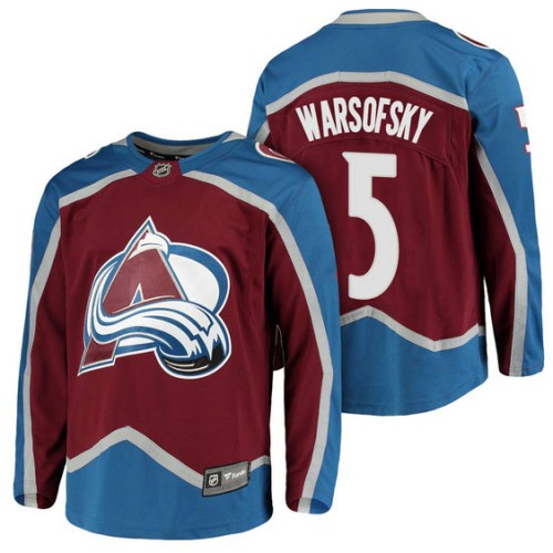 #5 Breakaway Fanatics branded David Warsofsky Jersey Burgundy
