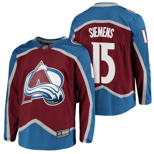 #15 Breakaway Fanatics branded Duncan Siemens Jersey Burgundy