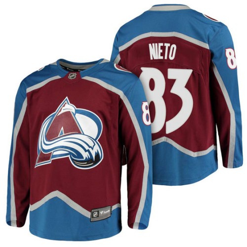 #83 Breakaway Fanatics branded Matt Nieto Jersey Burgundy