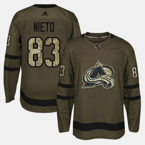 #83 Camo Salute To Service Matt Nieto Jersey