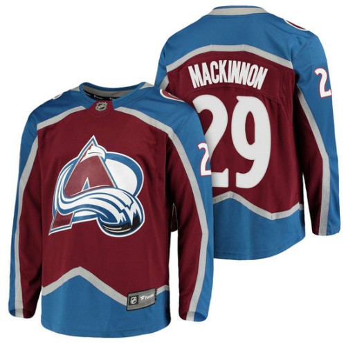 #29 Breakaway Fanatics branded Nathan MacKinnon Jersey Burgundy