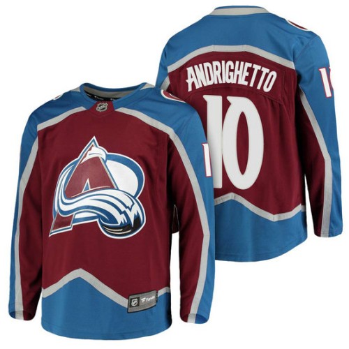 #10 Breakaway Fanatics branded Sven Andrighetto Jersey Burgundy