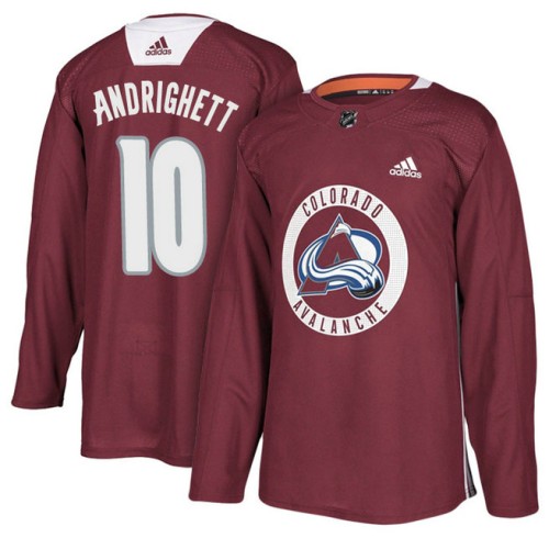 #10 Maroon New Season Practice Sven Andrighetto Jersey