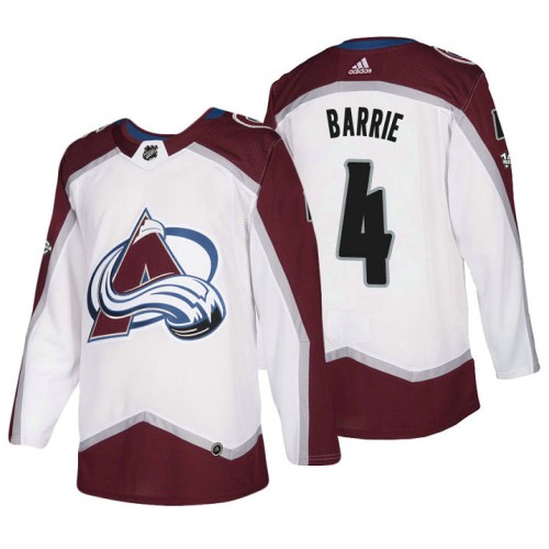 #4 Tyson Barrie White 2018 New Season Team Road Jersey