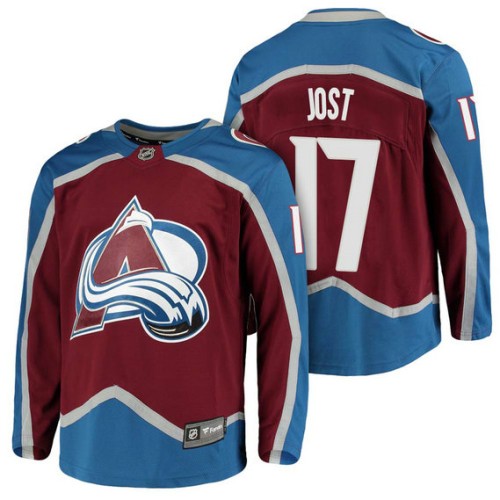 #17 Breakaway Fanatics branded Tyson Jost Jersey Burgundy