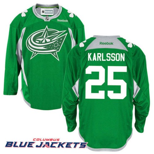 William Karlsson #25 Green St. Patrick's Day Practice Jersey