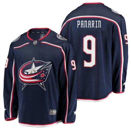 #9 Breakaway Player Home Artemi Panarin Jersey Navy