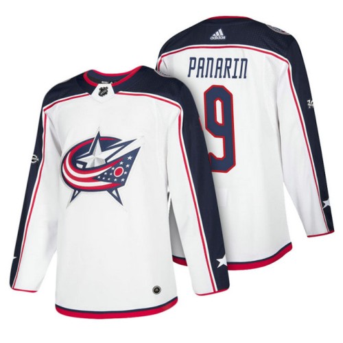 #9 Artemi Panarin White 2018 New Season Team Road Jersey