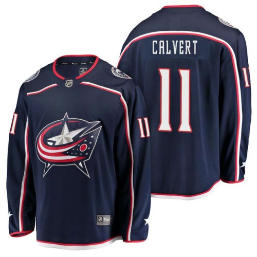 #11 Navy Breakaway Matt Calvert Home Jersey