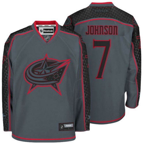 Jack Johnson #7 Storm Cross Check Premier Jersey