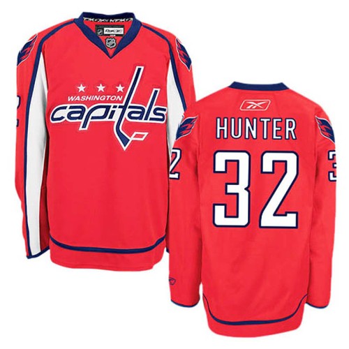 Dale Hunter #32 Red Home Jersey