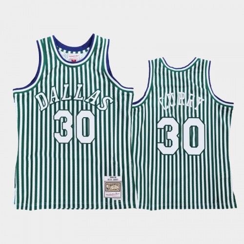 Dallas Mavericks #30 Seth Curry Striped Green 1994-95 Jersey
