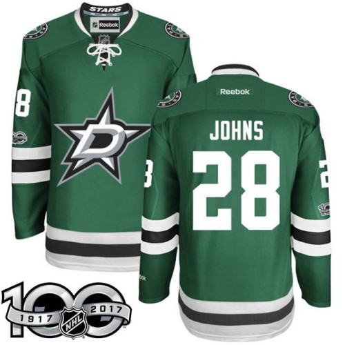 #28 Stephen Johns Green 2017 Anniversary Patch Player Jersey