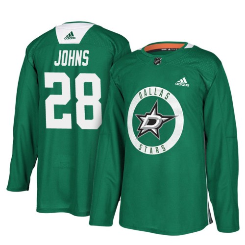 #28 Green New Season Practice Stephen Johns Jersey