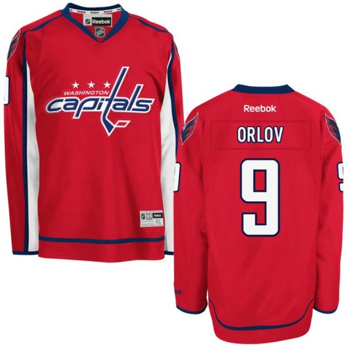 Dmitry Orlov #9 Red Premier Home Jersey