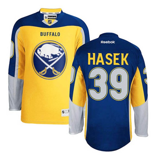 Dominik Hasek #39 Gold Alternate Jersey