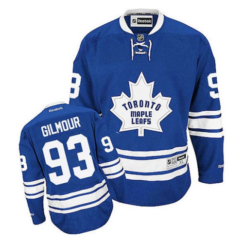 Doug Gilmour #93 Royal Blue Alternate Jersey