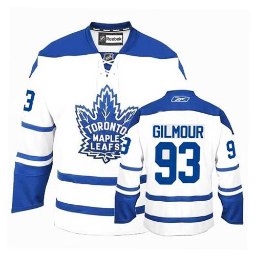 Doug Gilmour #93 White Alternate Jersey