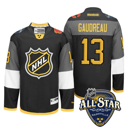 Johnny Gaudreau #13 Black 2016 All-Star Premier Jersey