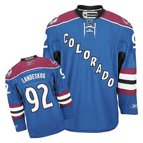Gabriel Landeskog #92 Blue Alternate Jersey