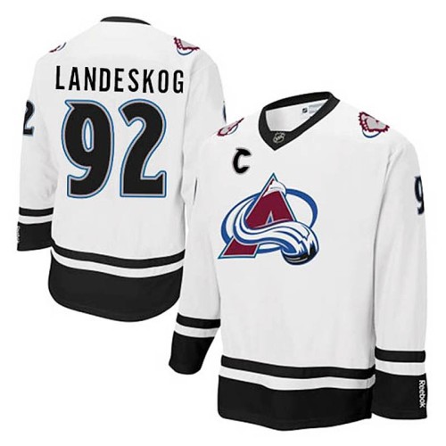 Gabriel Landeskog #92 White Jersey