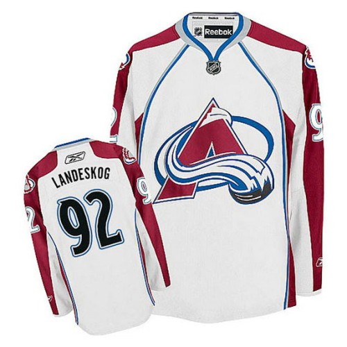 Gabriel Landeskog #92 White Away Jersey