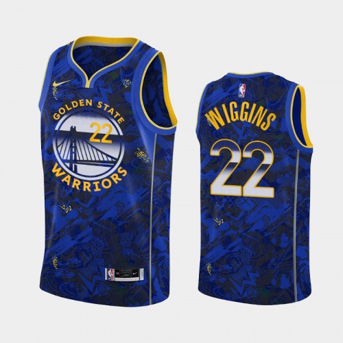 Men's Golden State Warriors Andrew Wiggins Select Series Royal Jersey