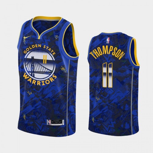 Men's Golden State Warriors Klay Thompson Select Series Royal Jersey