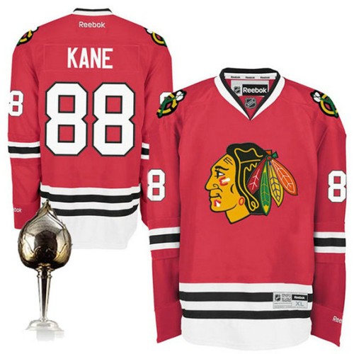 Patrick Kane #88 Red Home Premier Jersey