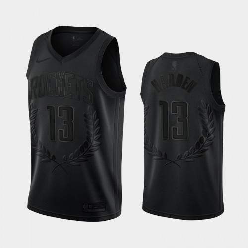 Men Houston Rockets James Harden 2012–2021 Retired Number Exclusive Edition Black Jersey