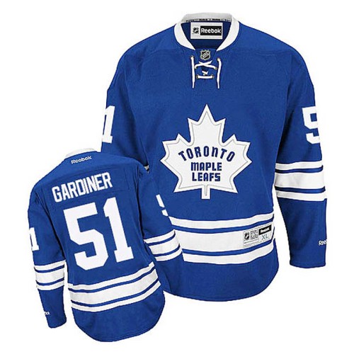Jake Gardiner #51 Royal Blue Alternate Jersey