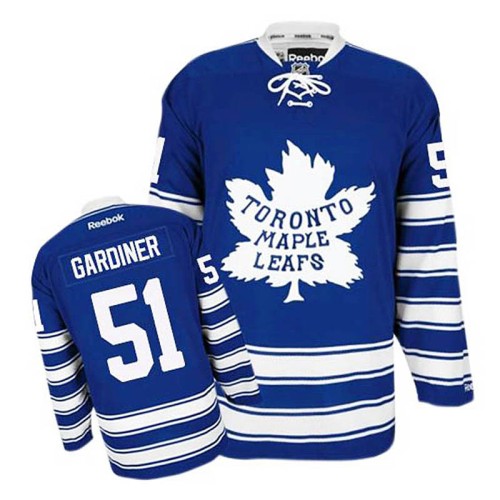 Jake Gardiner #51 Royal Blue 2014 Winter Classic Jersey