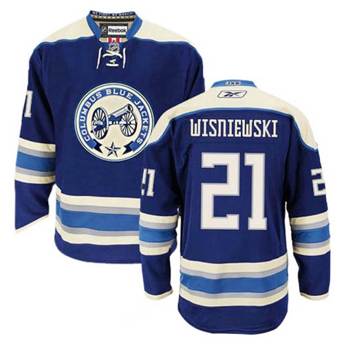 James Wisniewski #21 Navy Blue Alternate Jersey