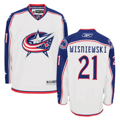 James Wisniewski #21 White Away Jersey