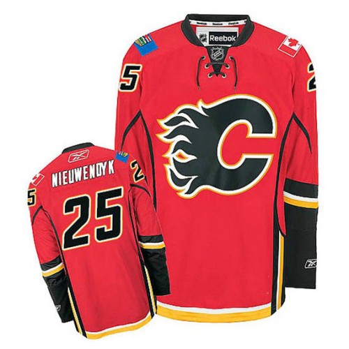 Joe Nieuwendyk #25 Red Home Jersey