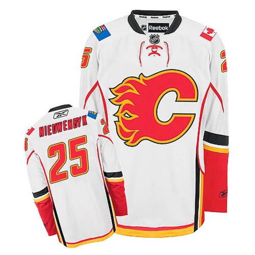 Joe Nieuwendyk #25 White Away Jersey