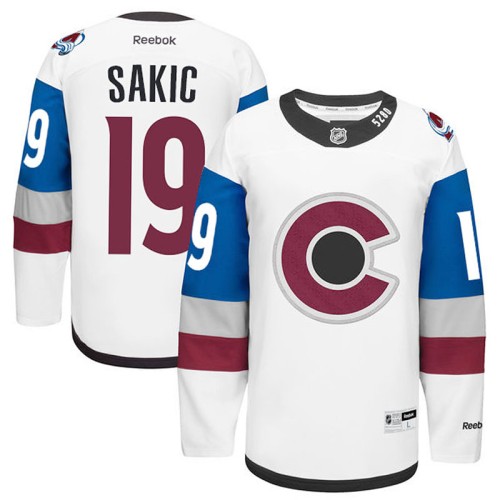 Joe Sakic #19 White 2016 Stadium Series Jersey