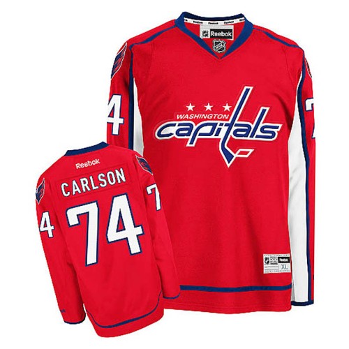 John Carlson #74 Red Home Jersey