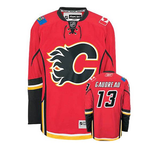 Johnny Gaudreau #13 Red Home Jersey
