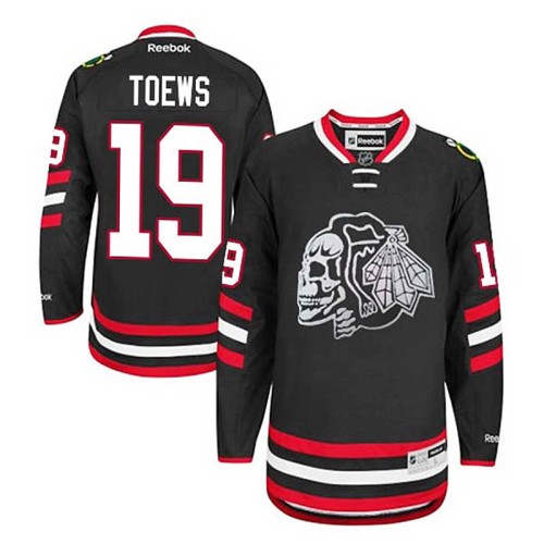 Jonathan Toews #19 Black 2014 Stadium Series Jersey