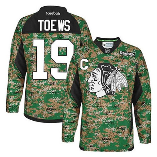 Jonathan Toews #19 Camo Veteran's Day Jersey